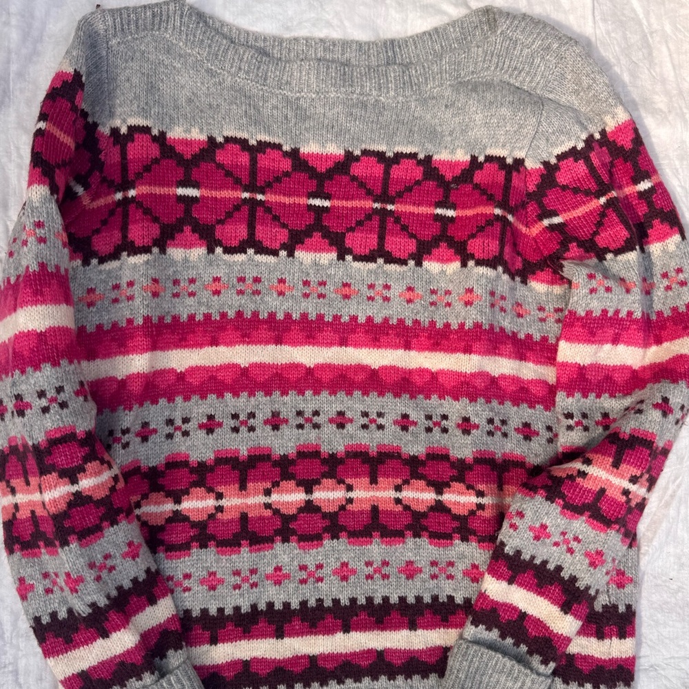 Loft pink sweater Small